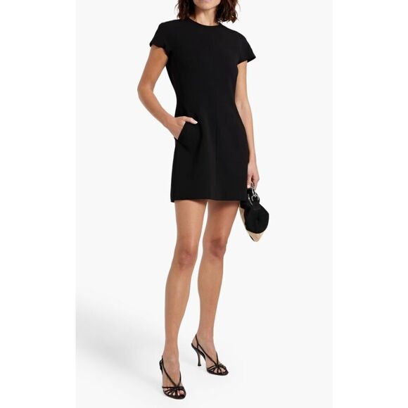 Theory Crepe Mini Dress - Picture 1 of 8